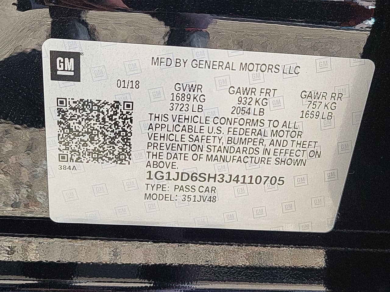 2018 Chevrolet Sonic LT