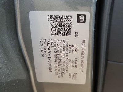 2022 Chevrolet Corvette Stingray 1LT