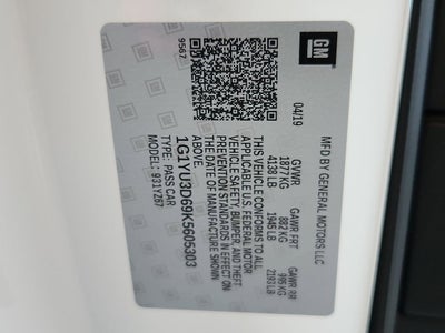 2019 Chevrolet Corvette Z06 Z06 3LZ