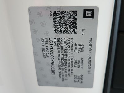 2019 Chevrolet Corvette Z06 Z06 3LZ