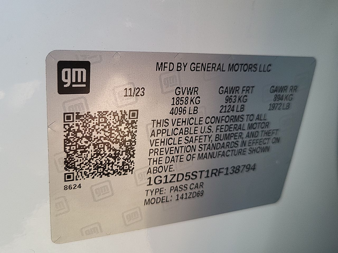 2024 Chevrolet Malibu 1LT