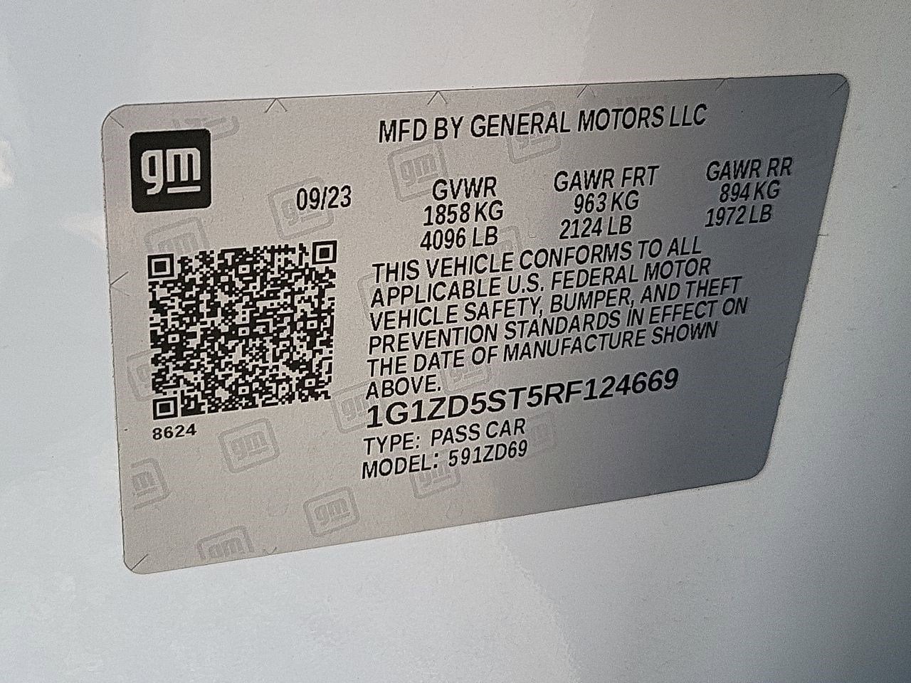 2024 Chevrolet Malibu 1LT