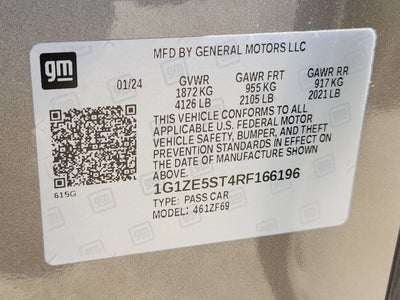 2024 Chevrolet Malibu 2LT