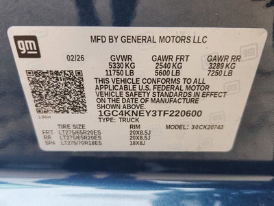 2026 Chevrolet Silverado 2500 HD LT