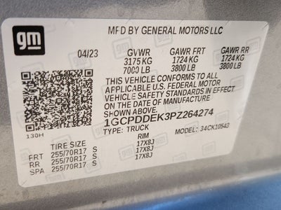 2023 Chevrolet Silverado 1500 LT