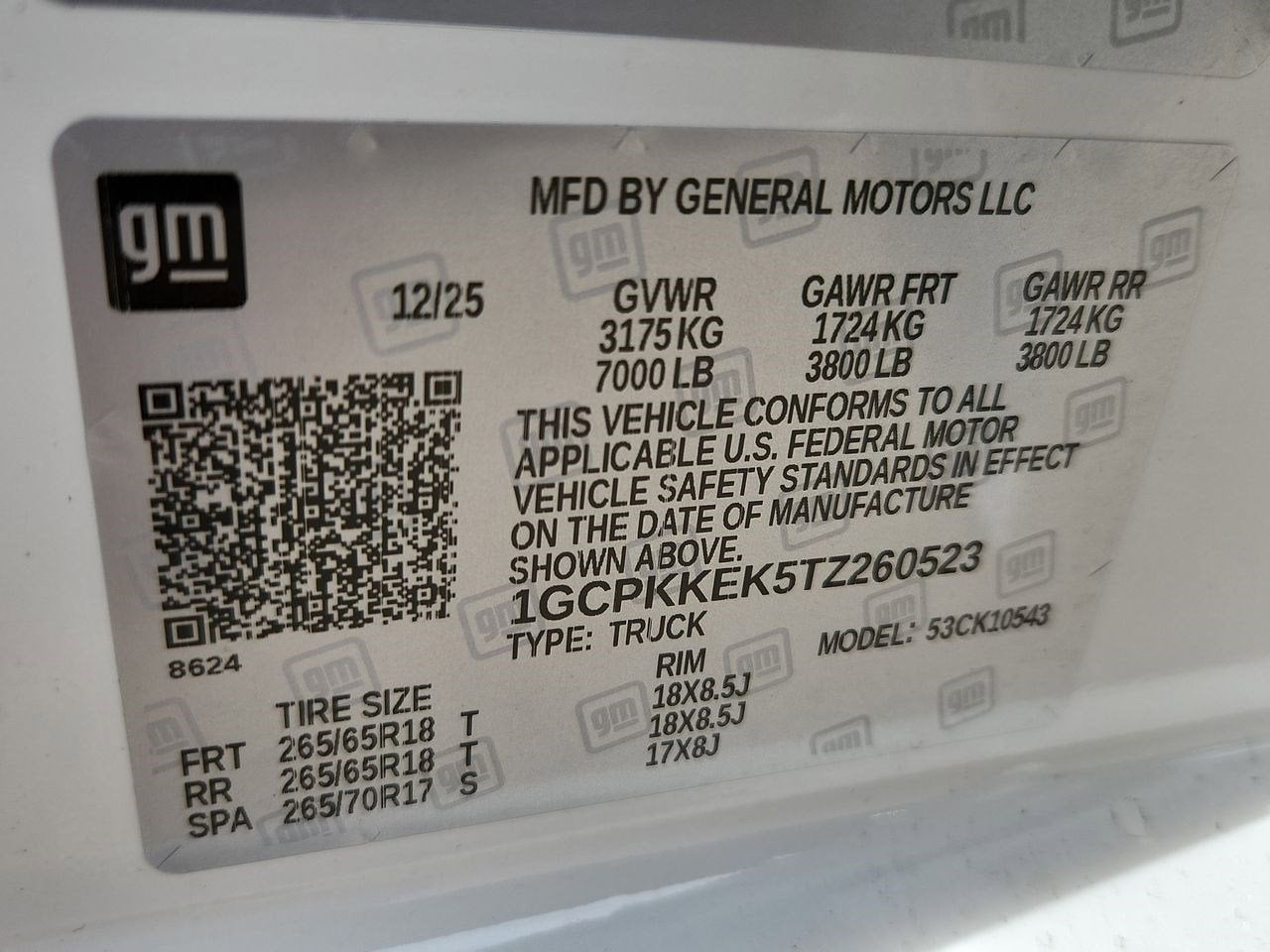 2026 Chevrolet Silverado 1500 LT (2FL)