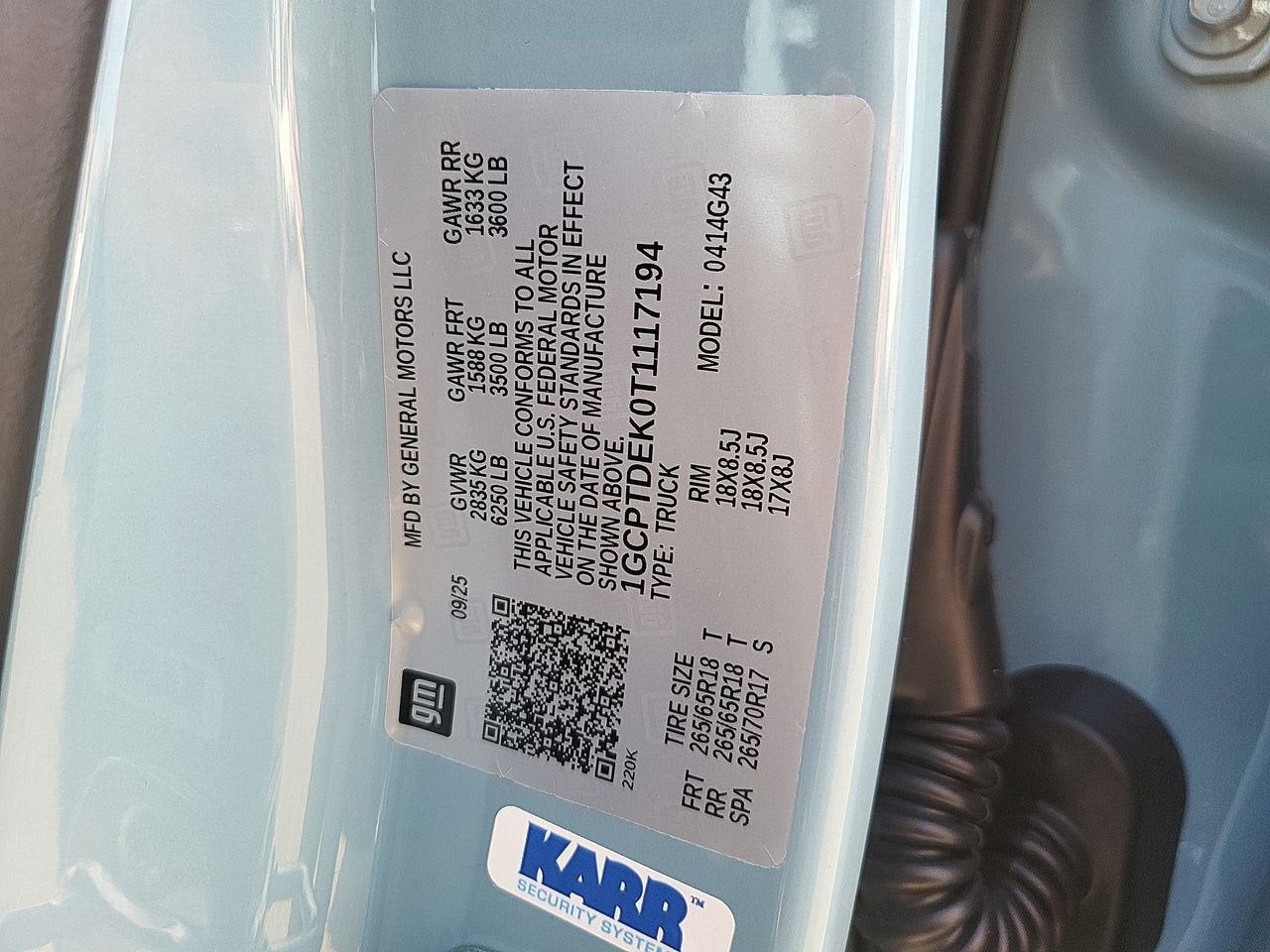 2026 Chevrolet Colorado Z71