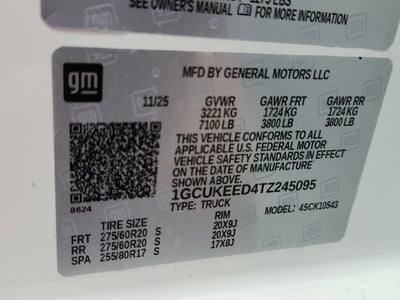 2026 Chevrolet Silverado 1500 RST