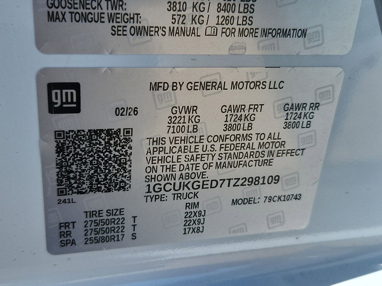 2026 Chevrolet Silverado 1500 LTZ