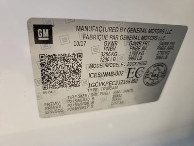 2018 Chevrolet Silverado 1500 Custom