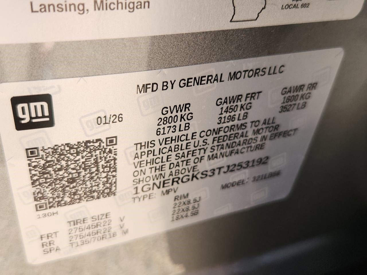 2026 Chevrolet Traverse LT