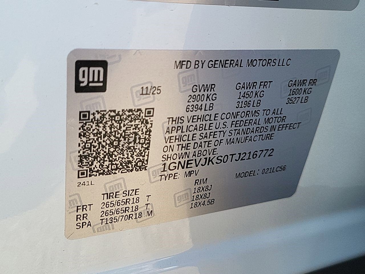 2026 Chevrolet Traverse Z71