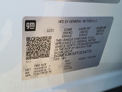 2026 Chevrolet Traverse Z71