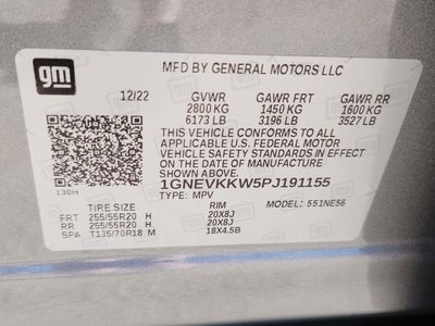 2023 Chevrolet Traverse Premier