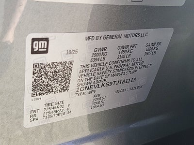 2026 Chevrolet Traverse RS