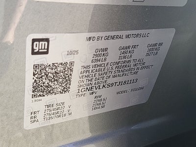 2026 Chevrolet Traverse RS