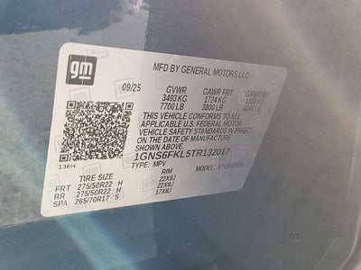 2026 Chevrolet Suburban Premier