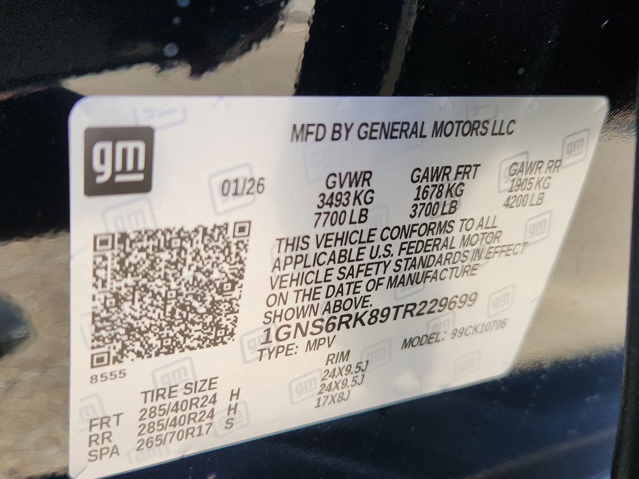 2026 Chevrolet Tahoe RST