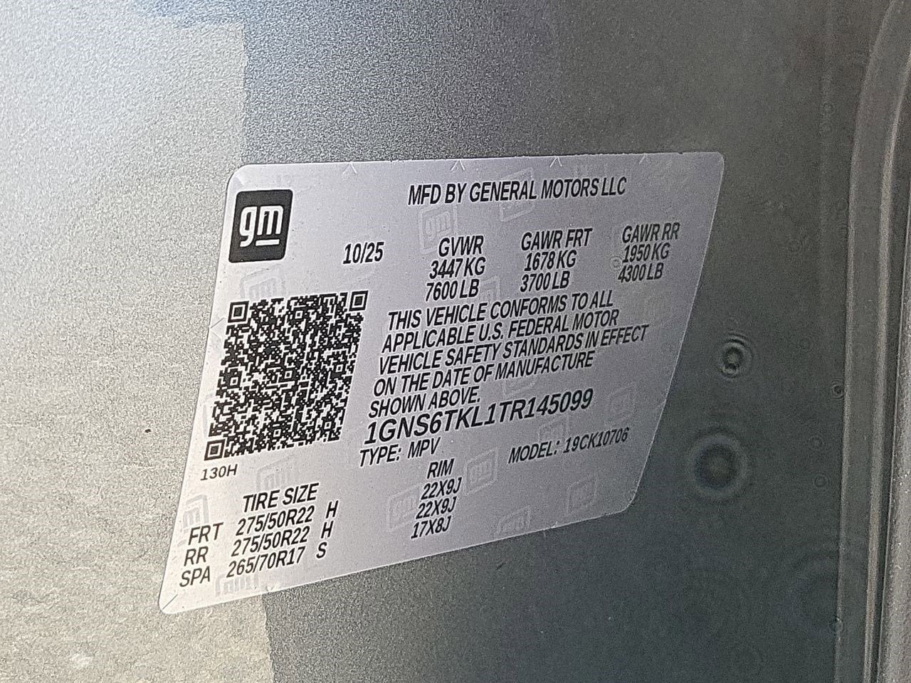 2026 Chevrolet Tahoe High Country