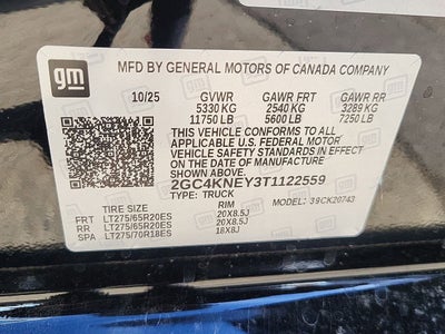 2026 Chevrolet Silverado 2500 HD LT