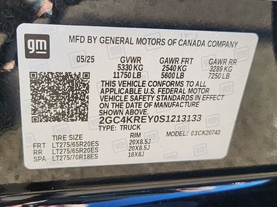 2025 Chevrolet Silverado 2500 HD High Country