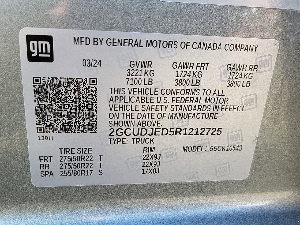 2024 Chevrolet Silverado 1500 High Country