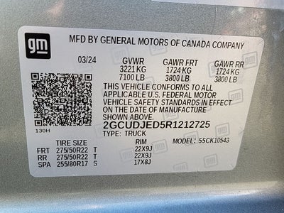 2024 Chevrolet Silverado 1500 High Country