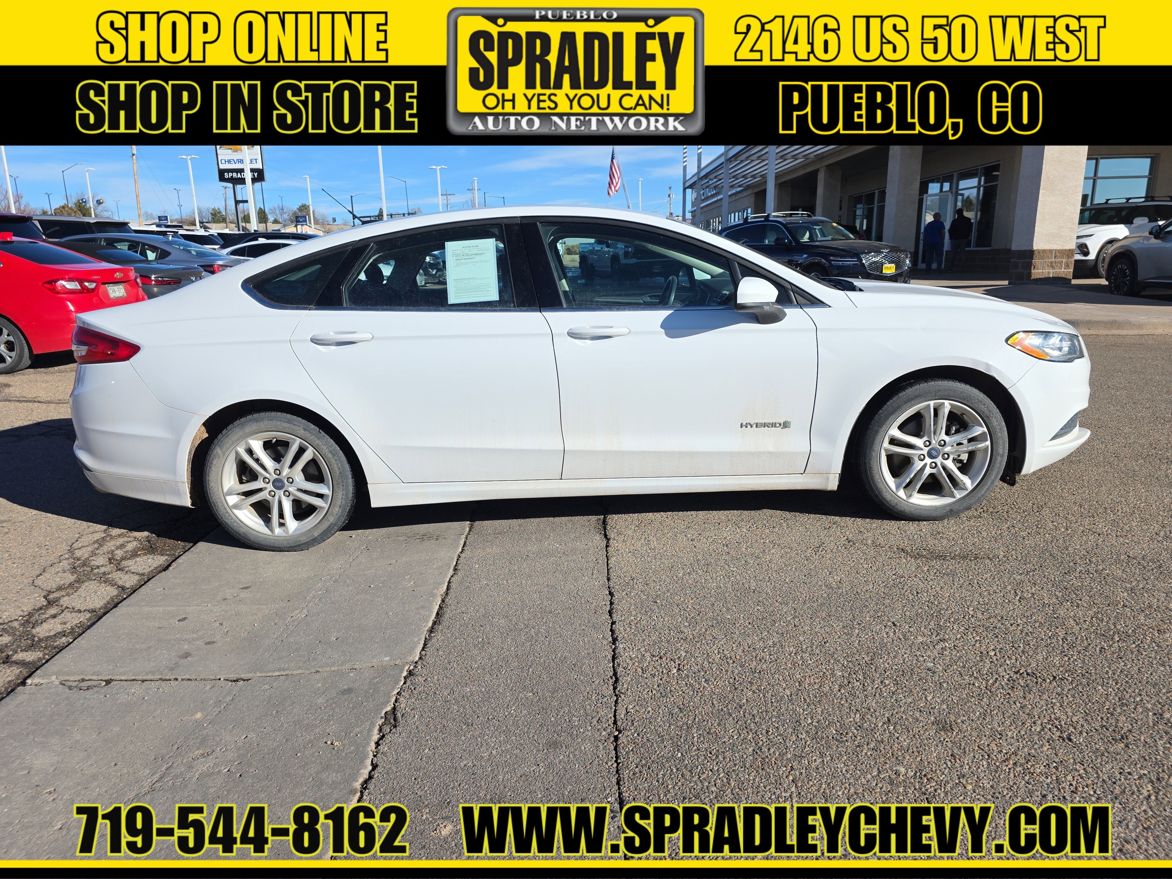 2018 Ford Fusion Hybrid SE