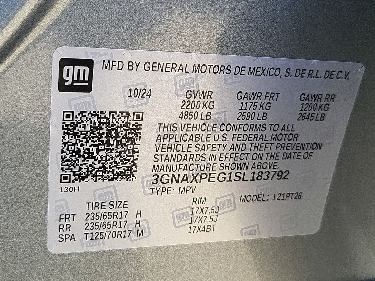 2025 Chevrolet Equinox LT