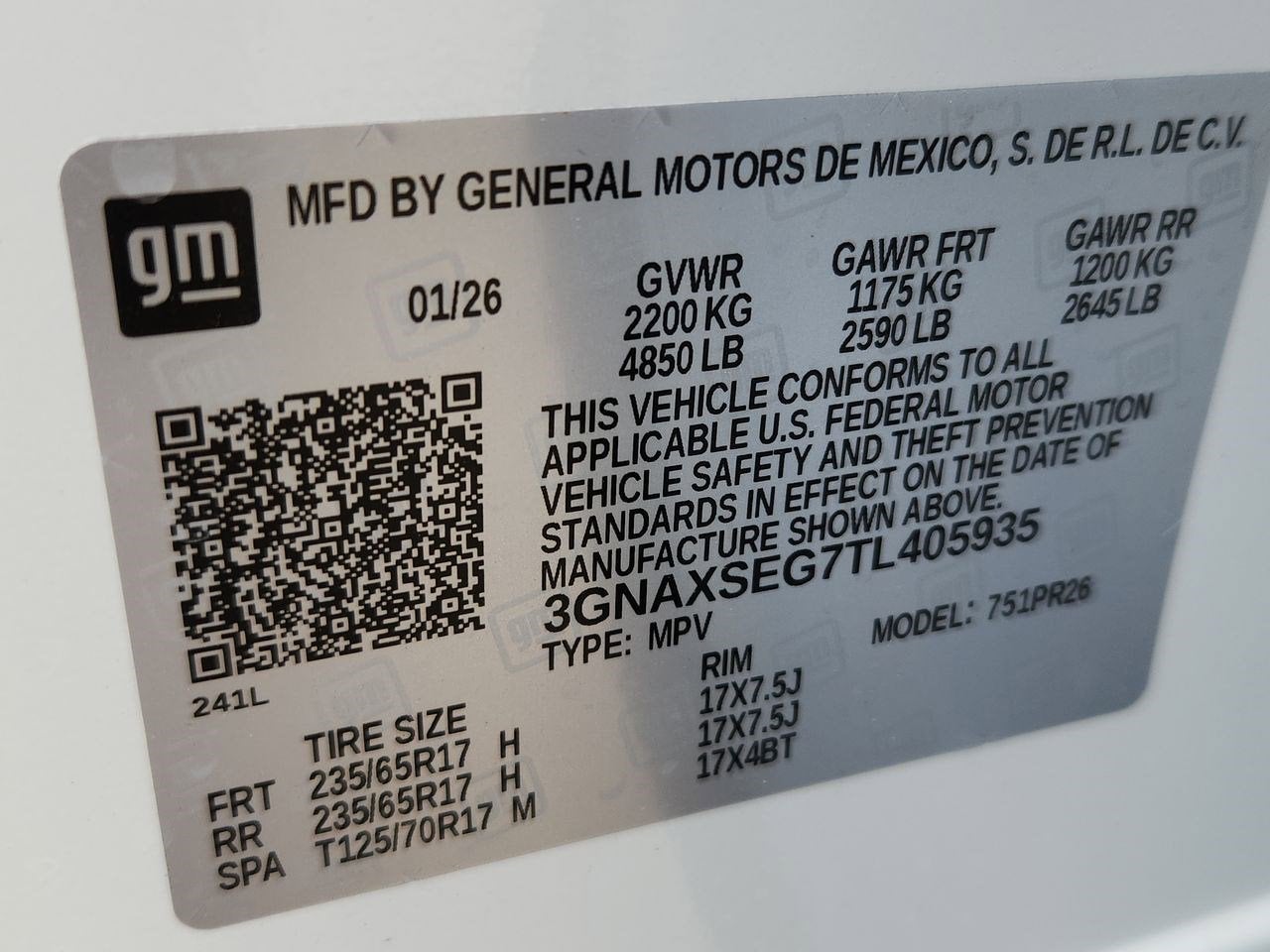 2026 Chevrolet Equinox ACTIV