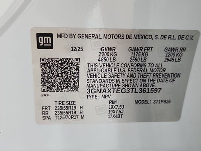 2026 Chevrolet Equinox RS