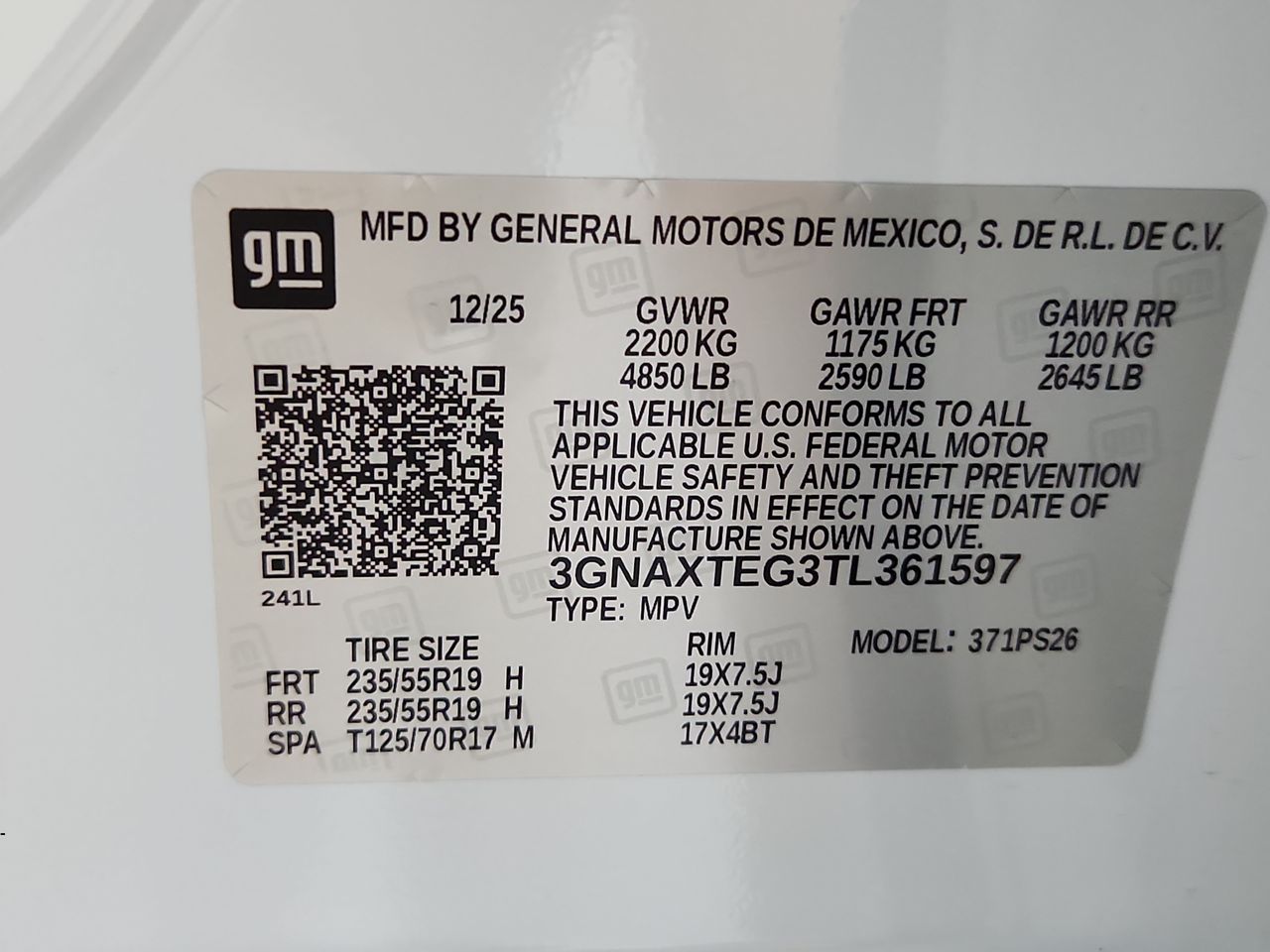 2026 Chevrolet Equinox RS