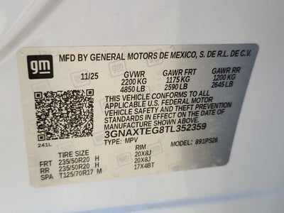 2026 Chevrolet Equinox RS