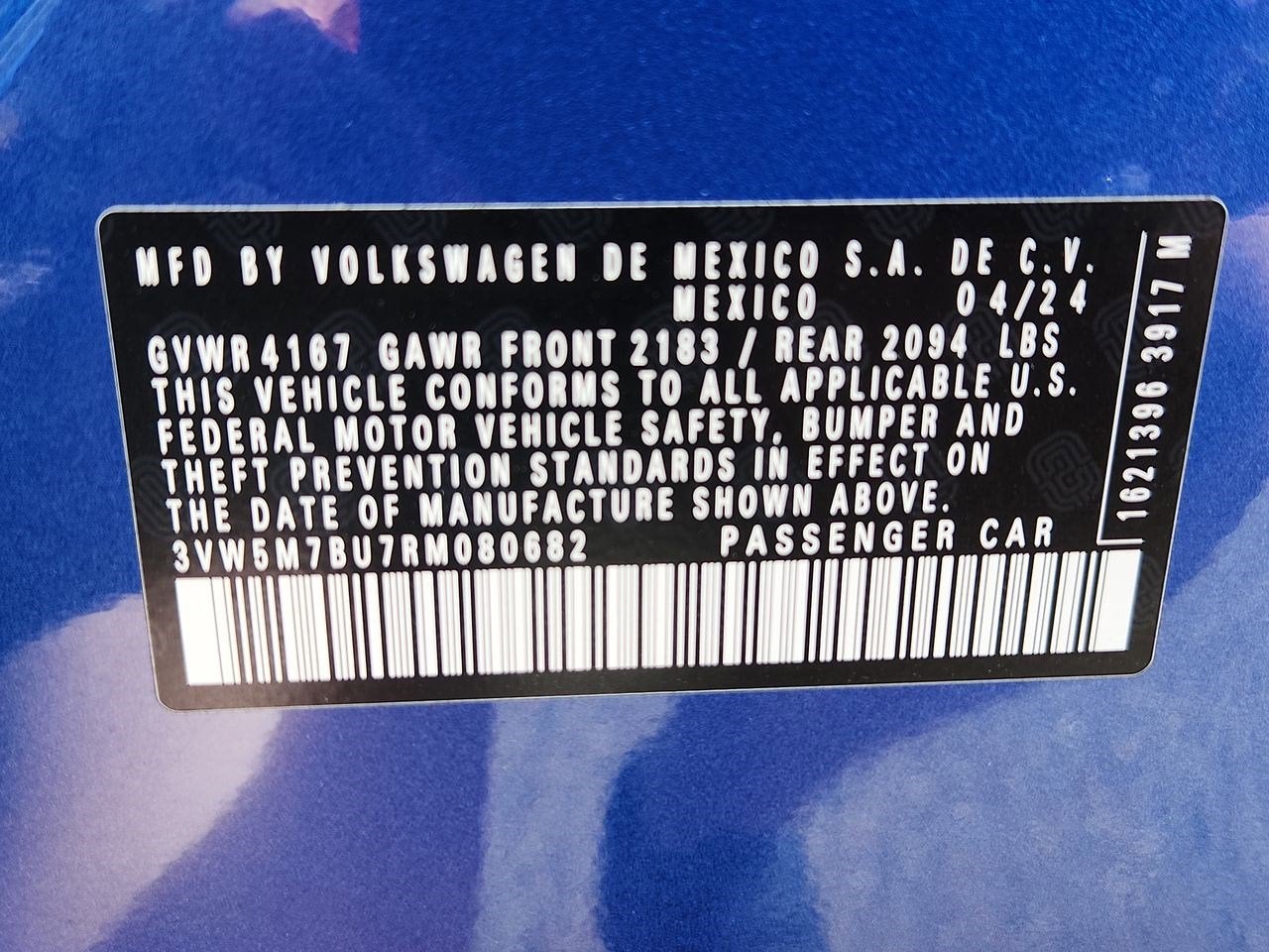 2024 Volkswagen Jetta S