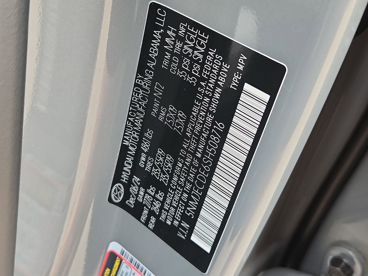 2025 Hyundai Tucson Limited