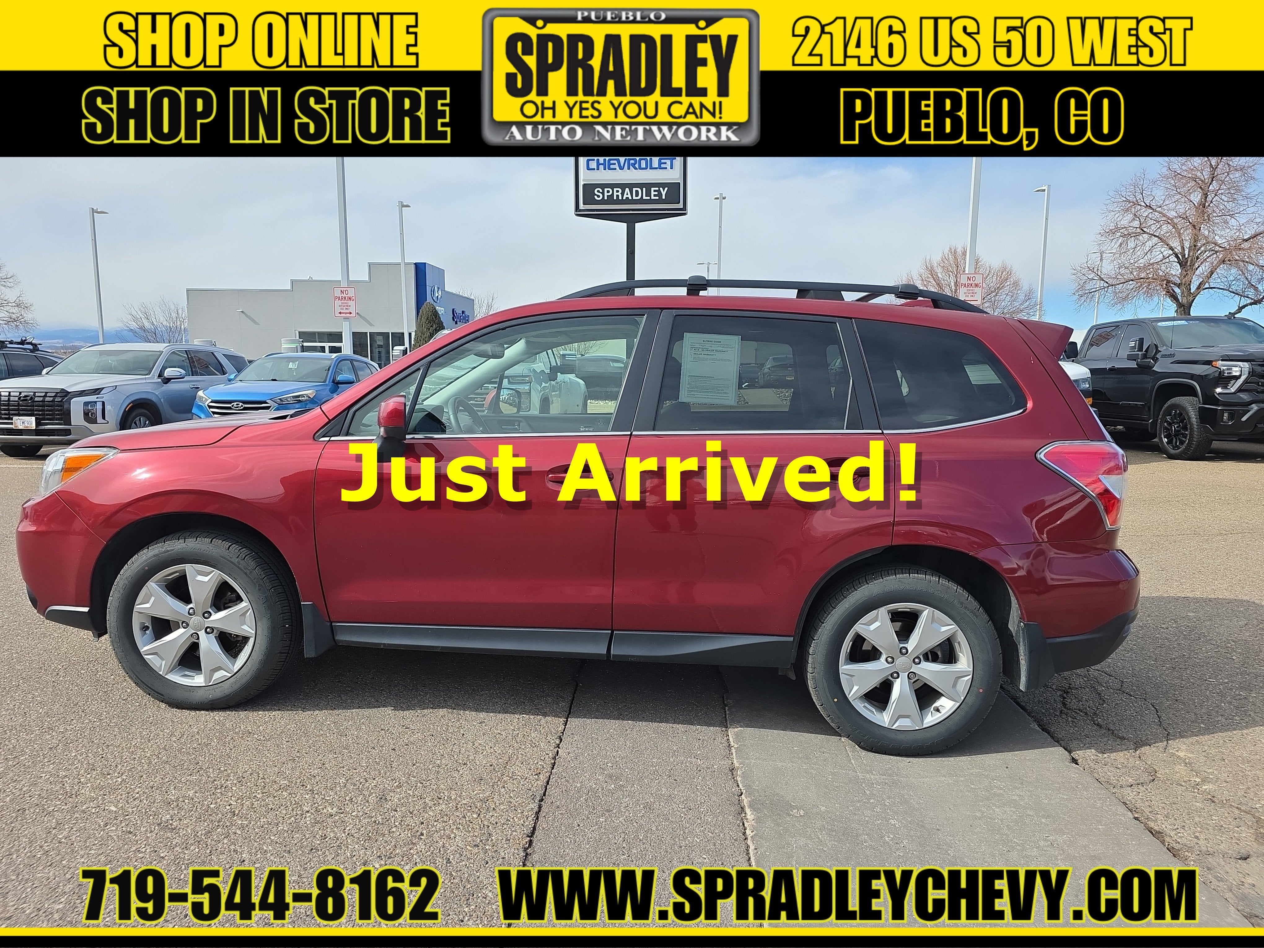 2016 Subaru Forester 2.5i Limited