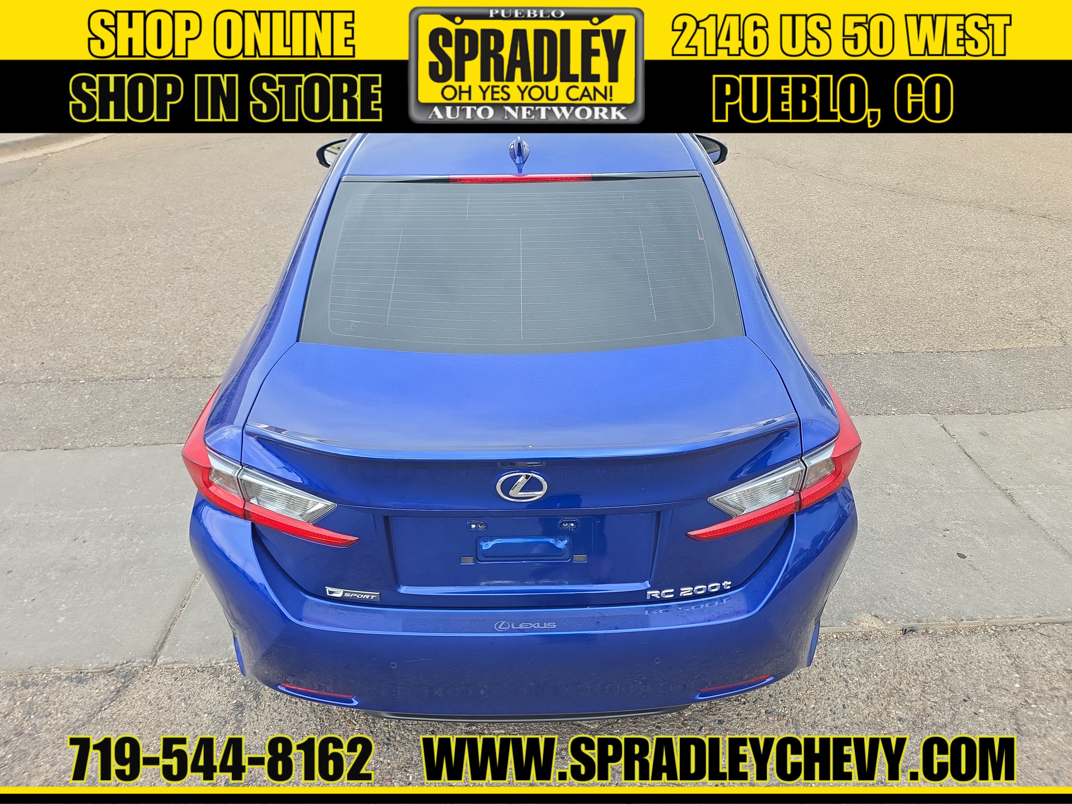 2016 Lexus RC 200t 