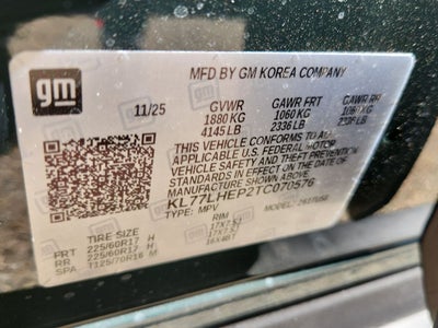 2026 Chevrolet Trax LT