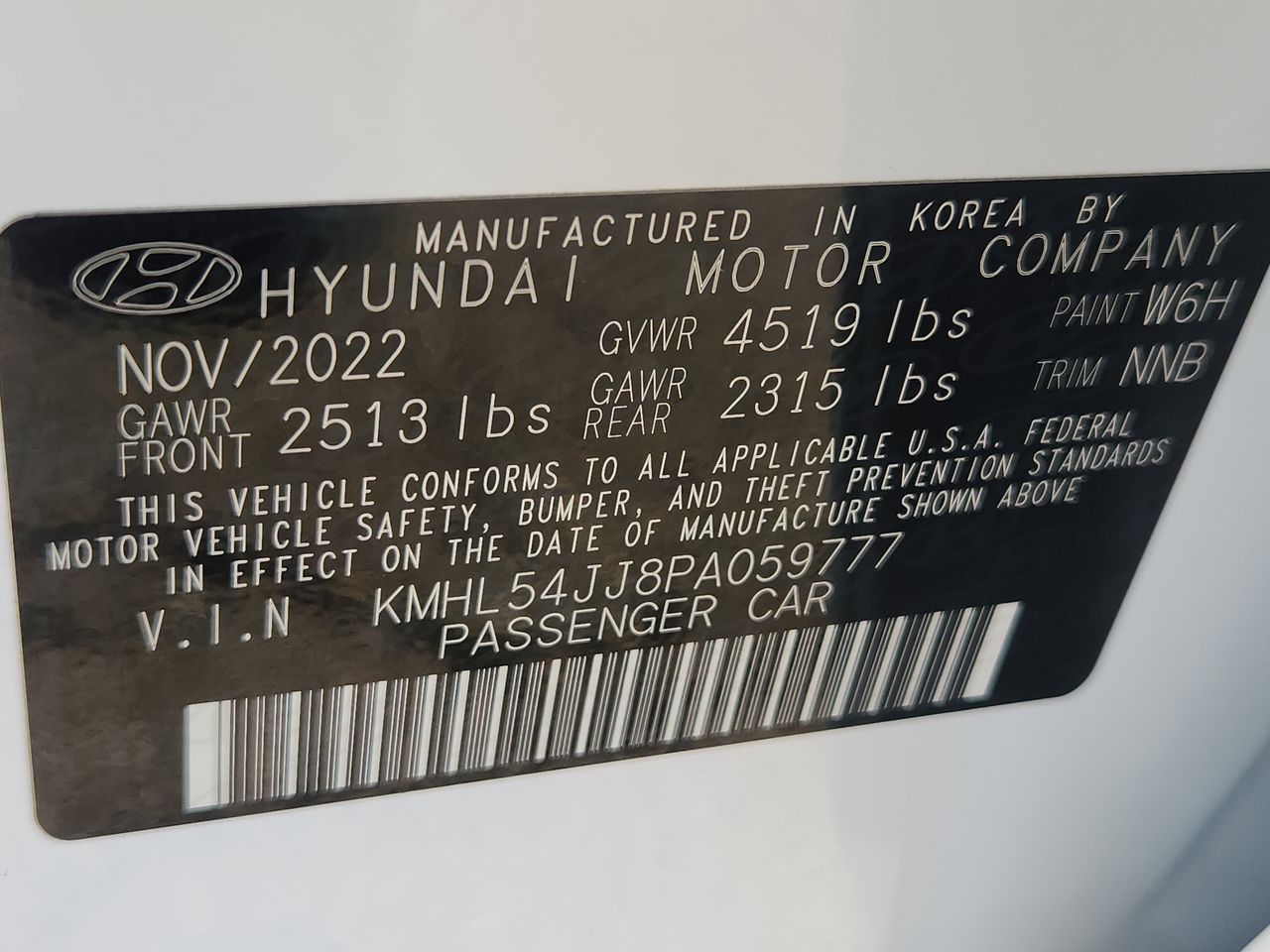 2023 Hyundai Sonata Hybrid Limited