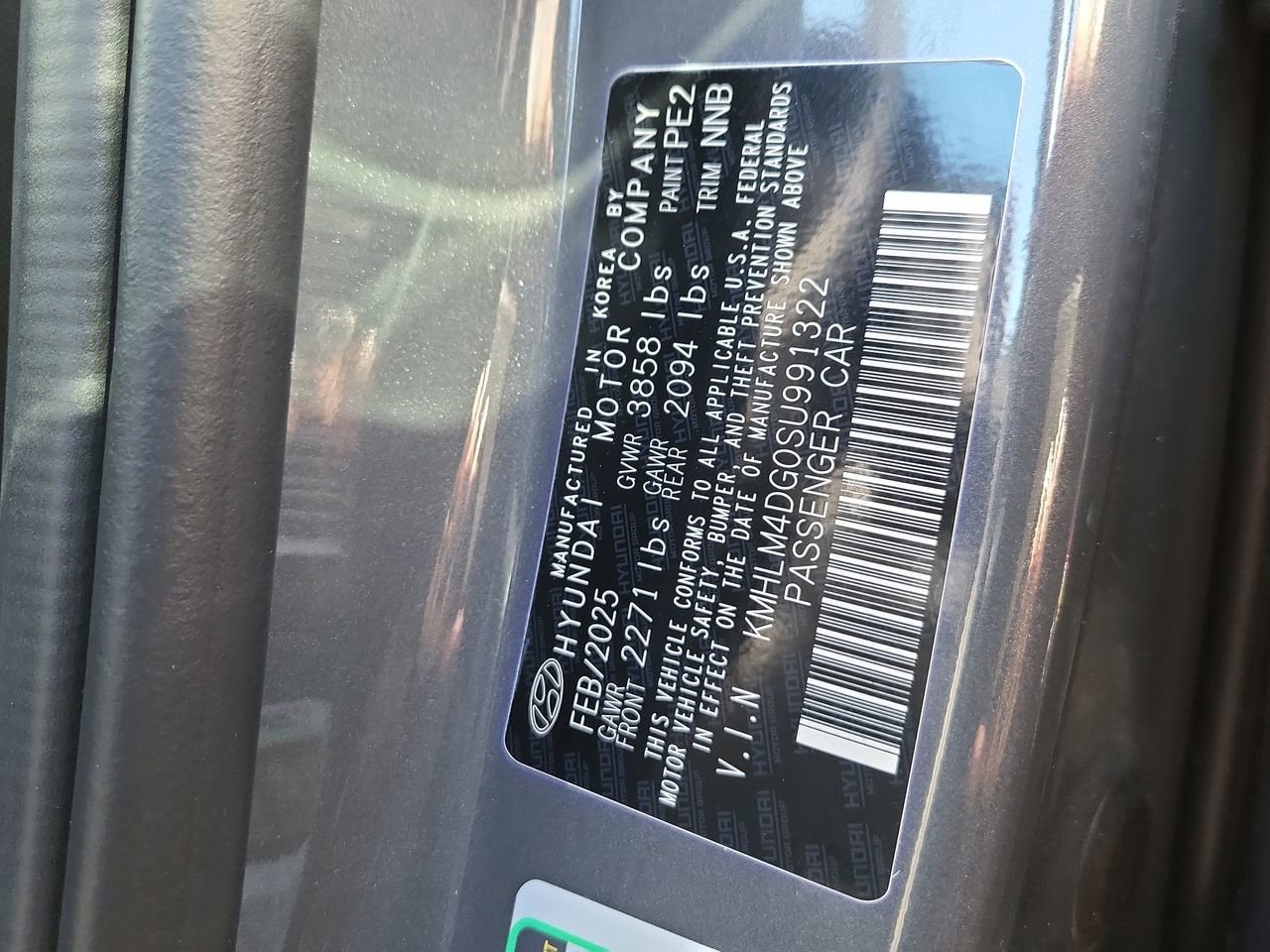 2025 Hyundai Elantra SEL Sport