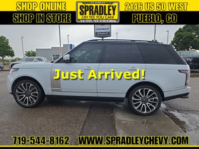 2016 Land Rover Range Rover Supercharged