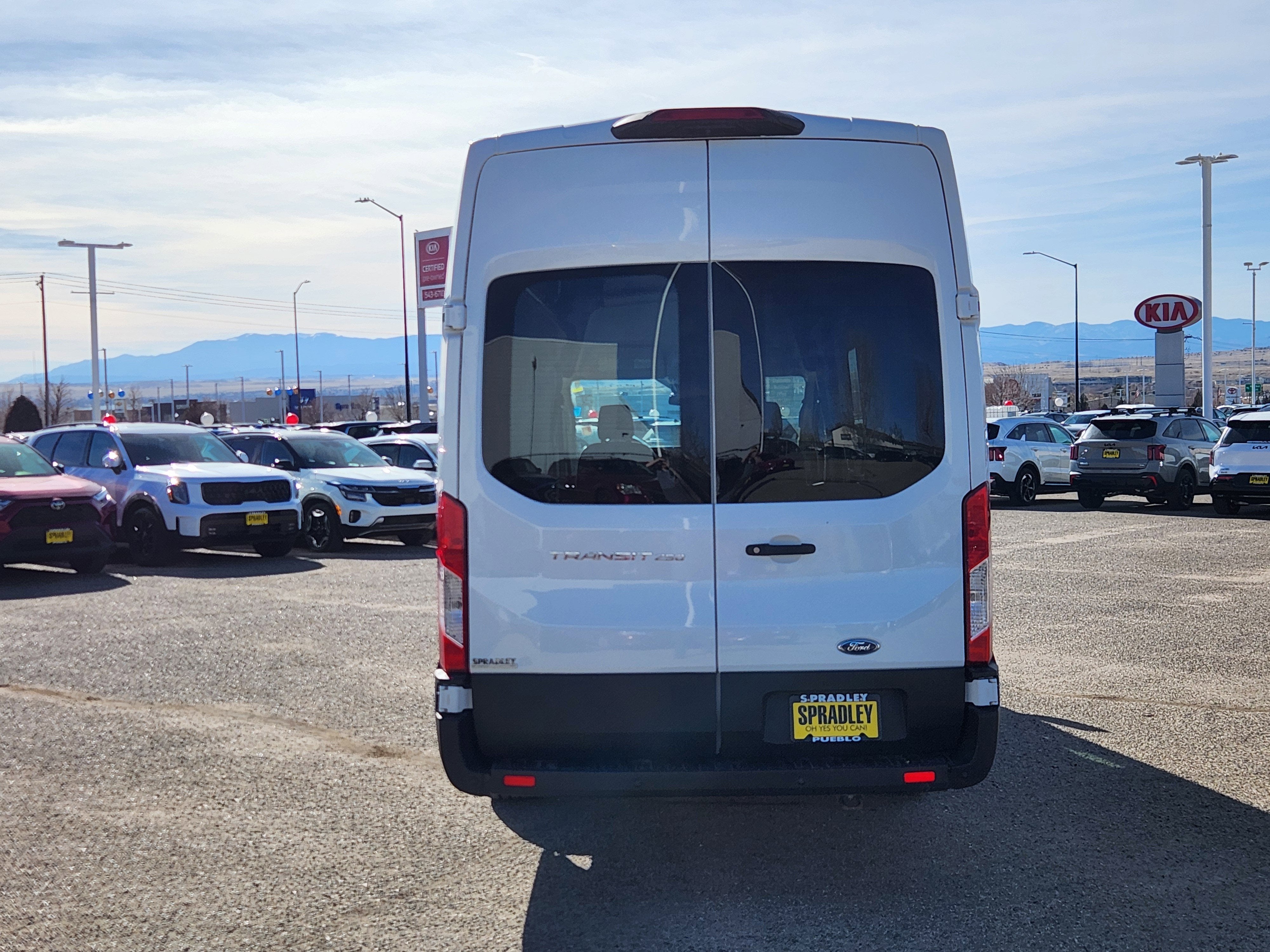 2023 Ford Transit Cargo Van T-250 148" EL Hi Rf 9070 GVWR RWD