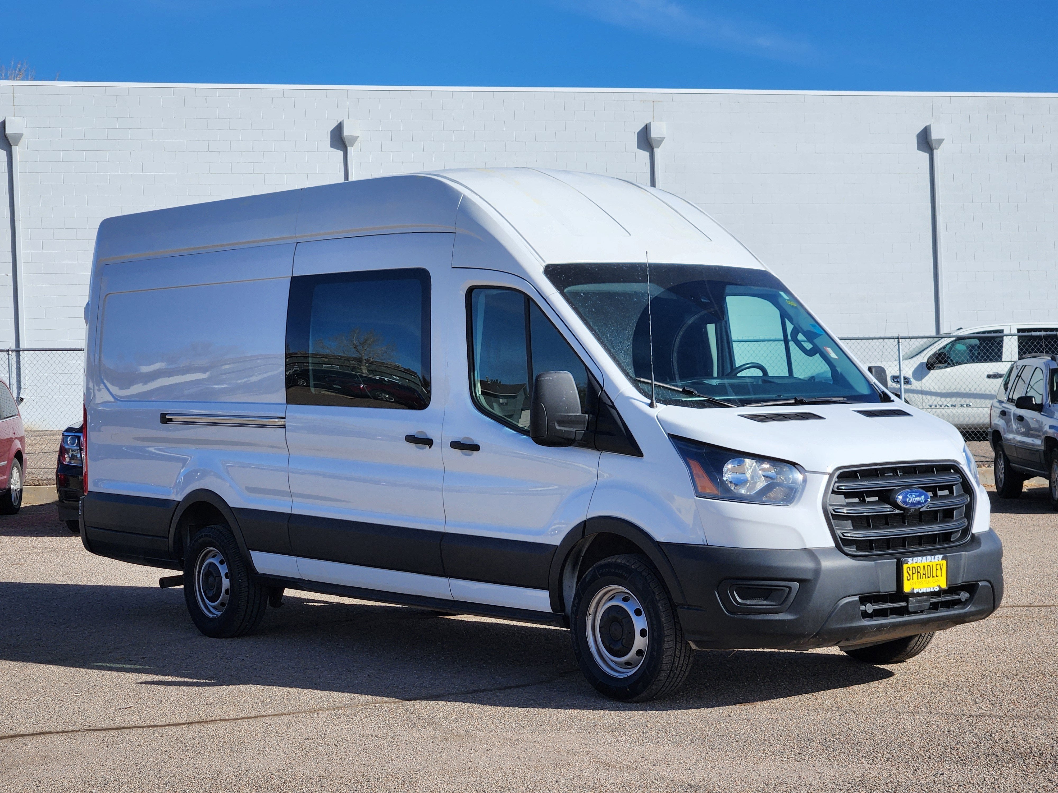 2023 Ford Transit Cargo Van T-250 148" EL Hi Rf 9070 GVWR RWD