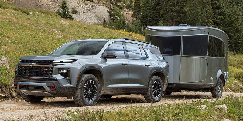 2026 Chevrolet Traverse Pulling Camper